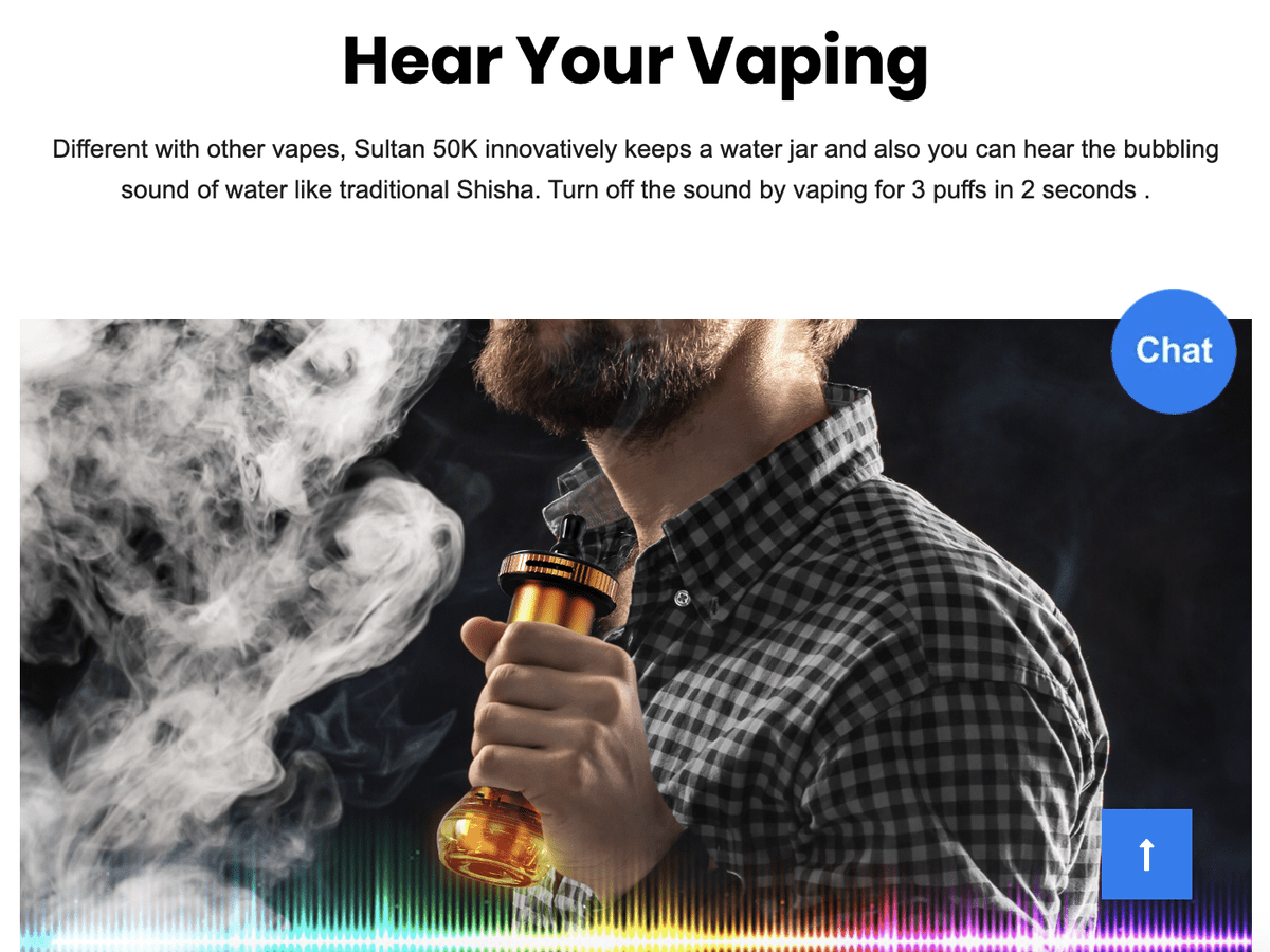 MOSMO Sultan 50000 Puffs Hookah Shape Disposable Vape Wholesale - Vapz Vape Wholesale