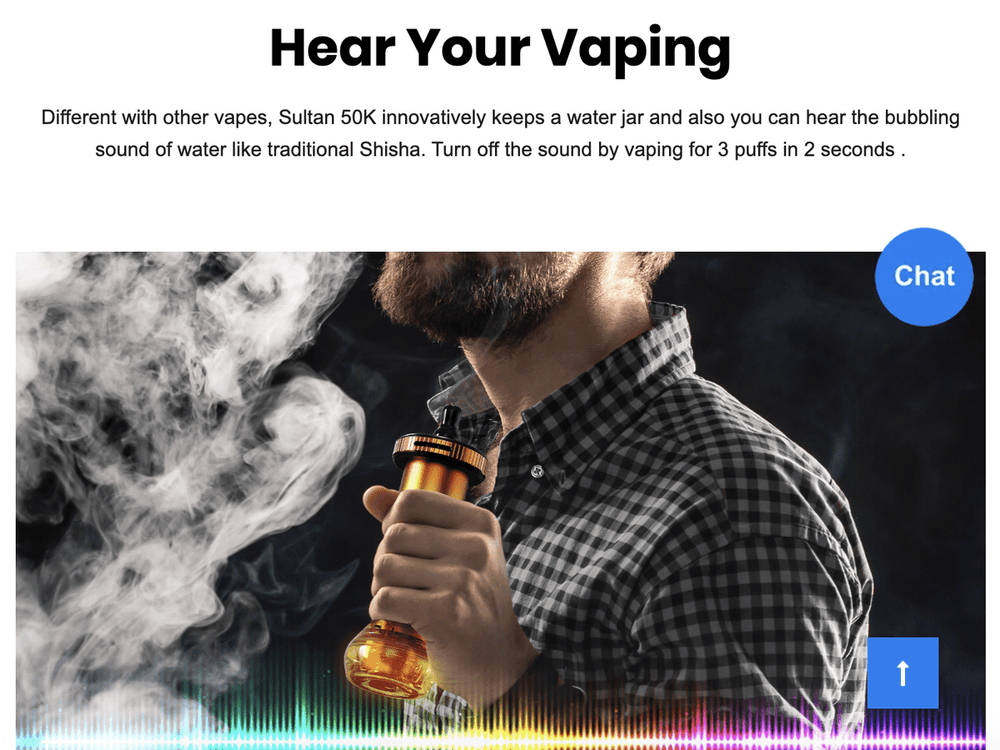 MOSMO Sultan 50000 Puffs Hookah Shape Disposable Vape Wholesale - Vapz Vape Wholesale