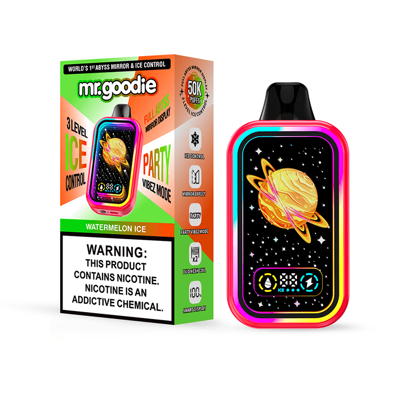 Mr.Goodie Abyss Mirror Ice Control 50000 Puffs Disposable Vape Wholesale - Vapz Vape Wholesale
