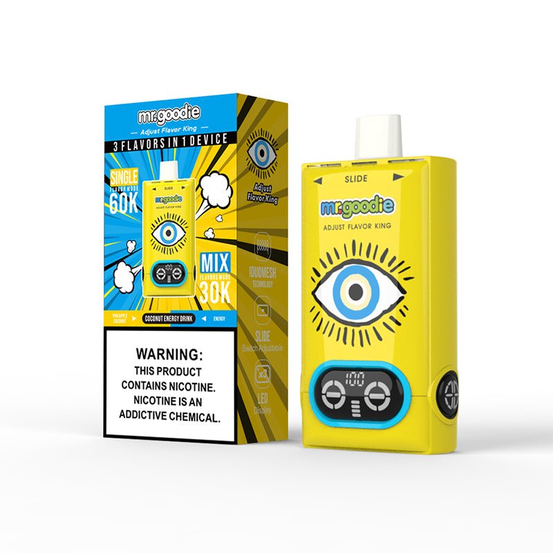 Mr.Goodie Adjust Flavor King 60000 Puffs 3 in 1 Flavors Disposable Vape Wholesale - Vapz Vape Wholesale