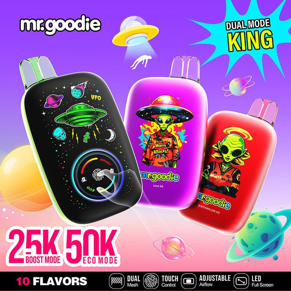 Mr.Goodie SP02 Dual Mode King 50000 Puffs Disposable Vape Wholesale - [VapzVape]