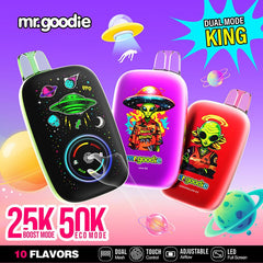 Mr.Goodie SP02 Dual Mode King 50000 Puffs Disposable Vape Wholesale - [VapzVape]