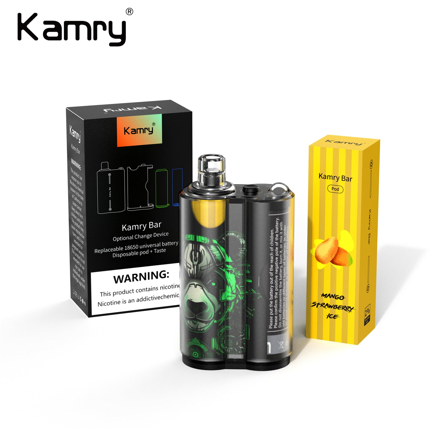 Kamry Bar 7000 Puffs Disposbale Vape Wholesale - Vapz Vape Wholesale