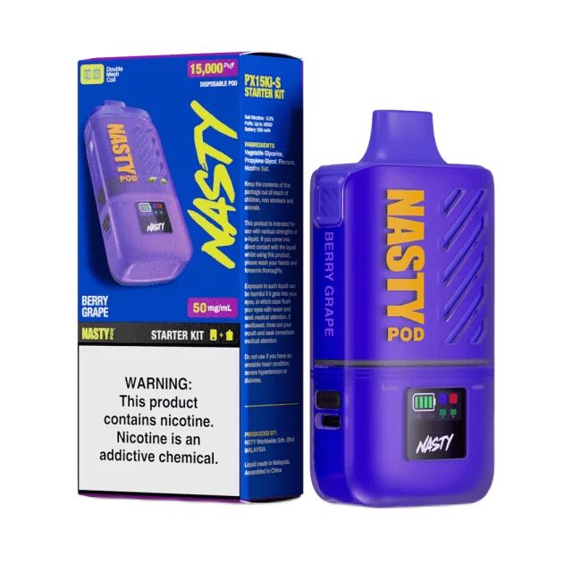 Nasty Pod PX15Ki-S 15000 Puffs Pod Device System Wholesale - Vapz Vape Wholesale