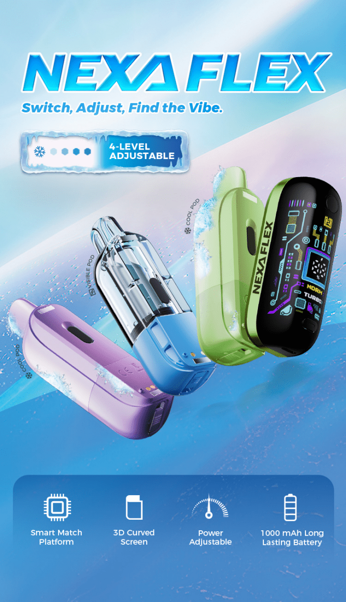 Nexa Flex Flavor Booster 40000 Puffs Ice Master Disposable Vape Wholes Vapz Vape Wholesale Nexa Flex Flavor Booster 40000 Puffs Ice Master Disposable Vape Wholes Vapz Vape Wholesale