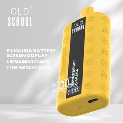 OLD School Leather 12000 Puffs Disposable Vape Wholesale - [VapzVape]