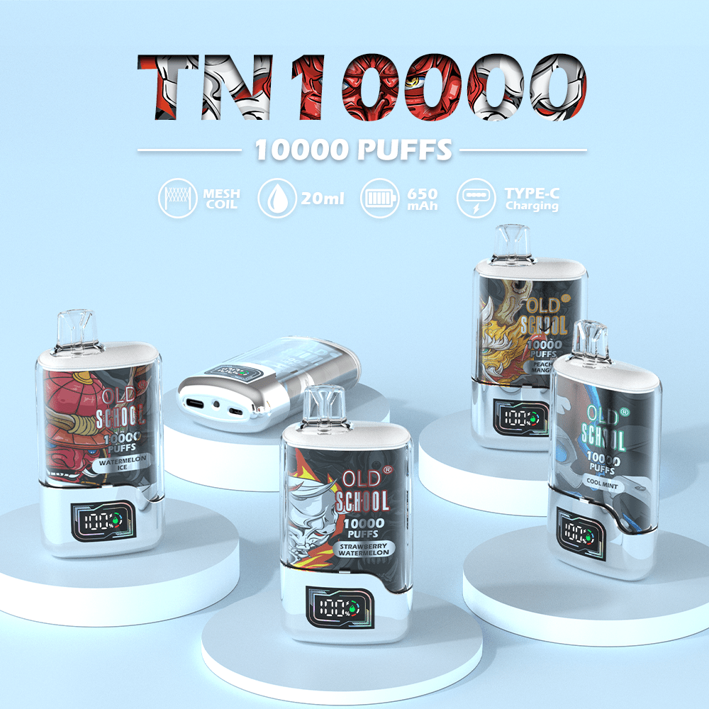 OLD School TN10000 Puffs Disposable Vape Wholesale - [VapzVape]