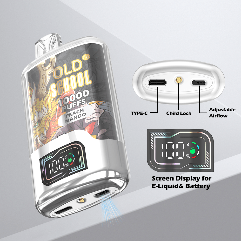 OLD School TN10000 Puffs Disposable Vape Wholesale - [VapzVape]