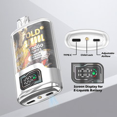 OLD School TN10000 Puffs Disposable Vape Wholesale - [VapzVape]