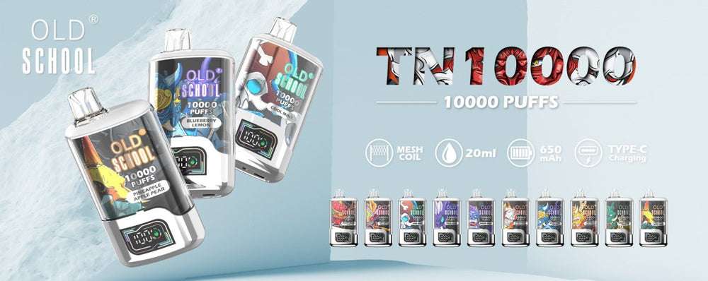 OLD School TN10000 Puffs Disposable Vape Wholesale - [VapzVape]