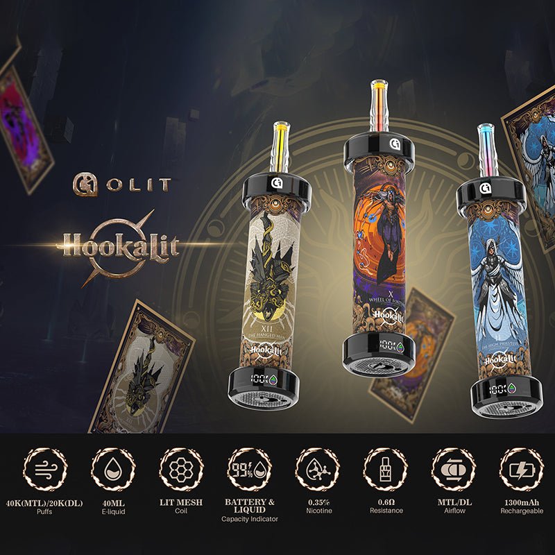 OLIT Hookalit 40000 Puffs Disposable Vape Wholesale - Vapz Vape Wholesale