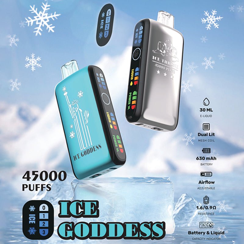 OLIT ICE CODDESS 45000 Puffs Disposable Vape Wholesale - Vapz Vape Wholesale