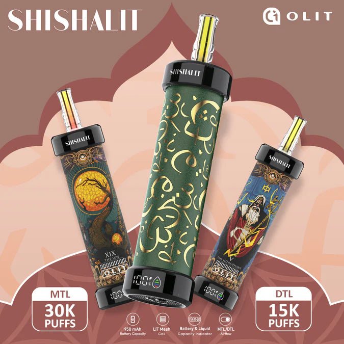 OLIT Shishalit 30000 Puffs Disposable Vape Wholesale - Vapz Vape Wholesale