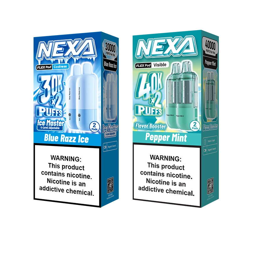 Nexa Flex Flavor Booster 40000 Puffs Ice Master Disposable Vape Wholesale