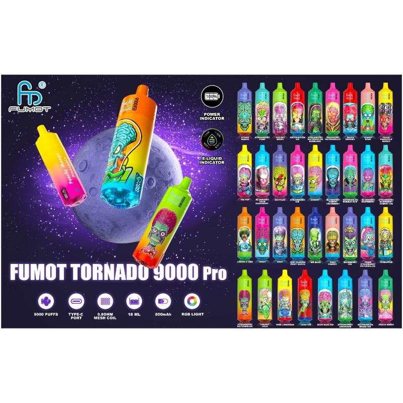 RandM Tornado 9000 Pro Disposable Vape Wholesale - Vapz Vape Wholesale