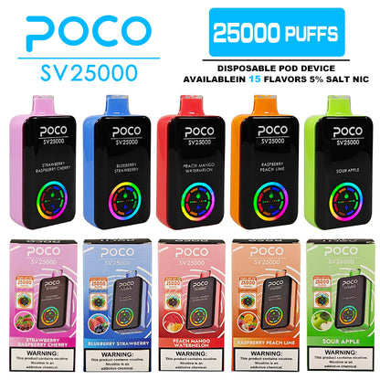 POCO SV25000 Puffs Disposable Vape Wholesale