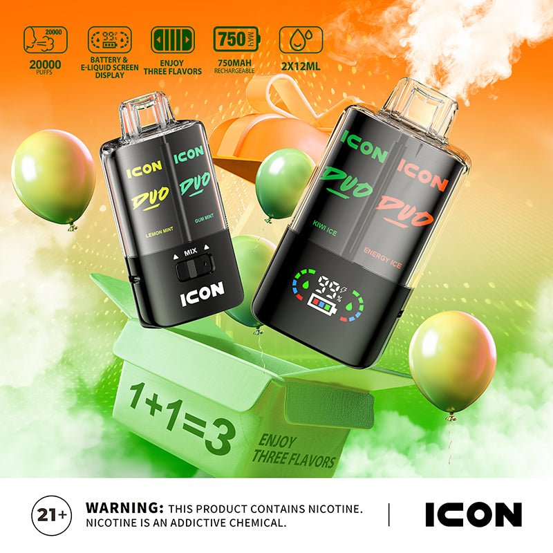 PRIMA ICON DUO 20000 Puffs Disposable Vape Wholesale - [VapzVape]