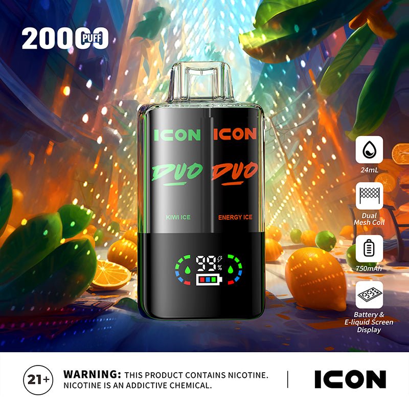 PRIMA ICON DUO 20000 Puffs Disposable Vape Wholesale - Vapz Vape Wholesale