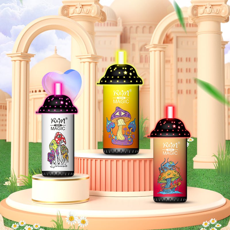 R&M CRYSTAL 9000 Puffs Disposable  Vape Wholesale - Vapz Vape Wholesale