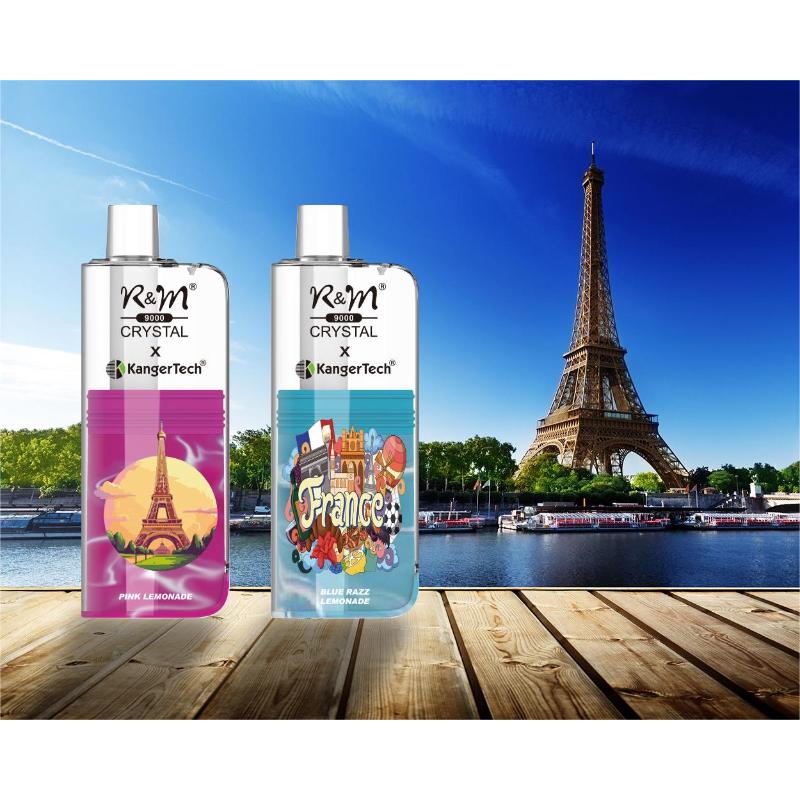 R&M CRYSTAL 9000 Puffs Disposable Vape Wholesale - Vapz Vape Wholesale