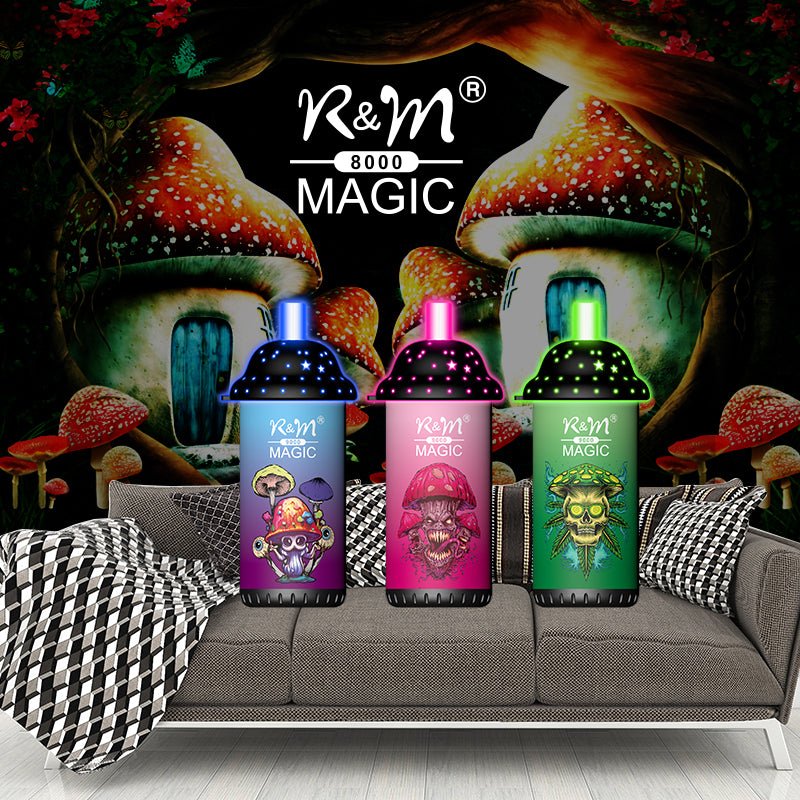 R&M CRYSTAL 9000 Puffs Disposable  Vape Wholesale - Vapz Vape Wholesale