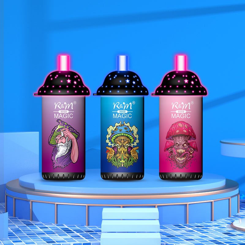 R&M CRYSTAL 9000 Puffs Disposable  Vape Wholesale - Vapz Vape Wholesale