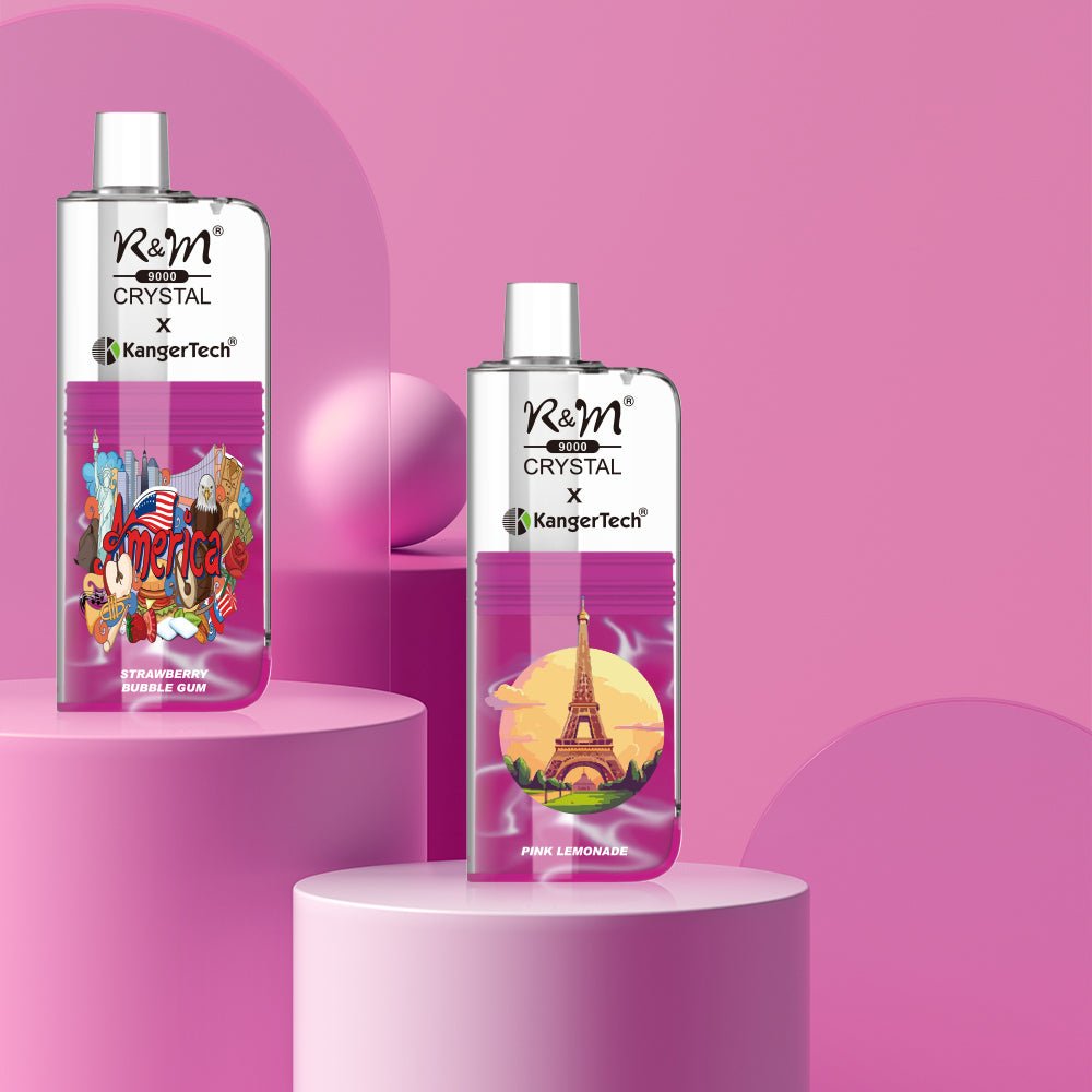 R&M CRYSTAL 9000 Puffs Disposable Vape Wholesale - Vapz Vape Wholesale