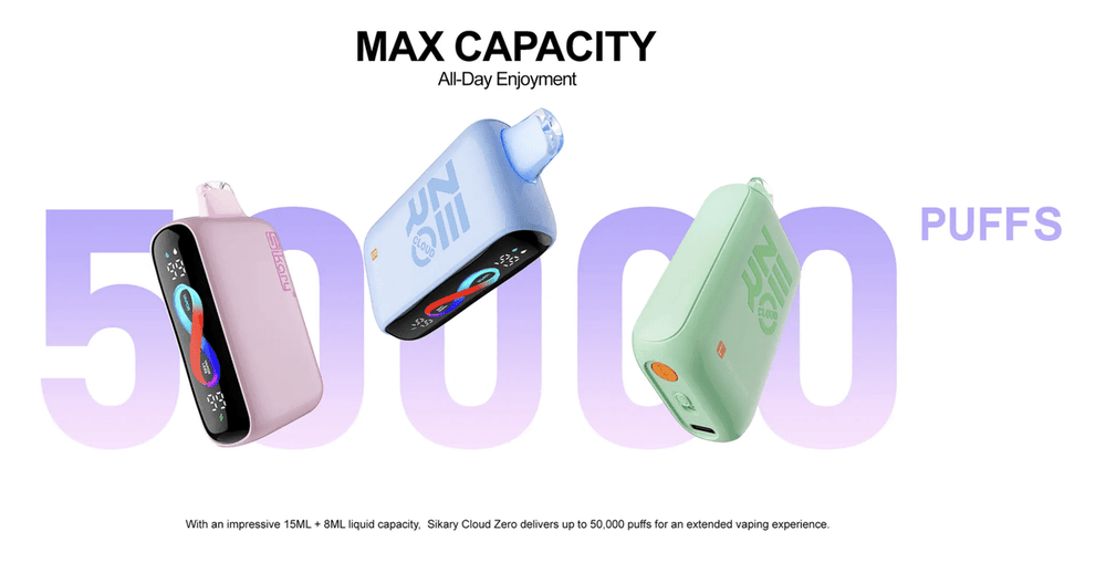 Sikary Cloud Zero 50000 Puffs Smoke-Free Disposable Vape Wholesale - [VapzVape]