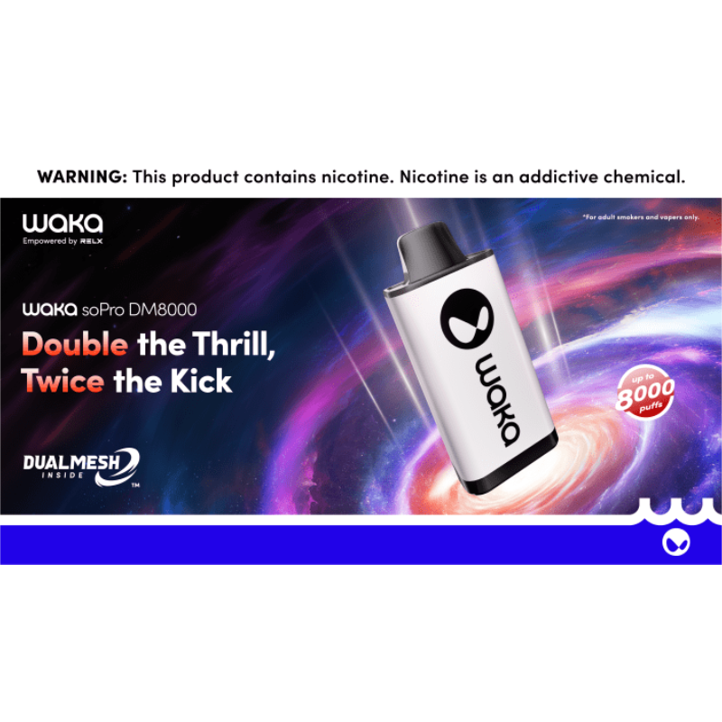 WAKA soPro DM8000 Puffs Disposable Vape Wholesale