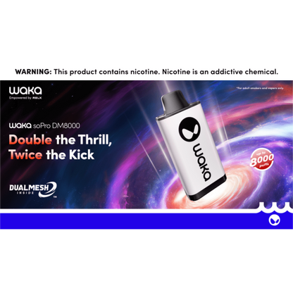 WAKA soPro DM8000 Puffs Disposable Vape Wholesale