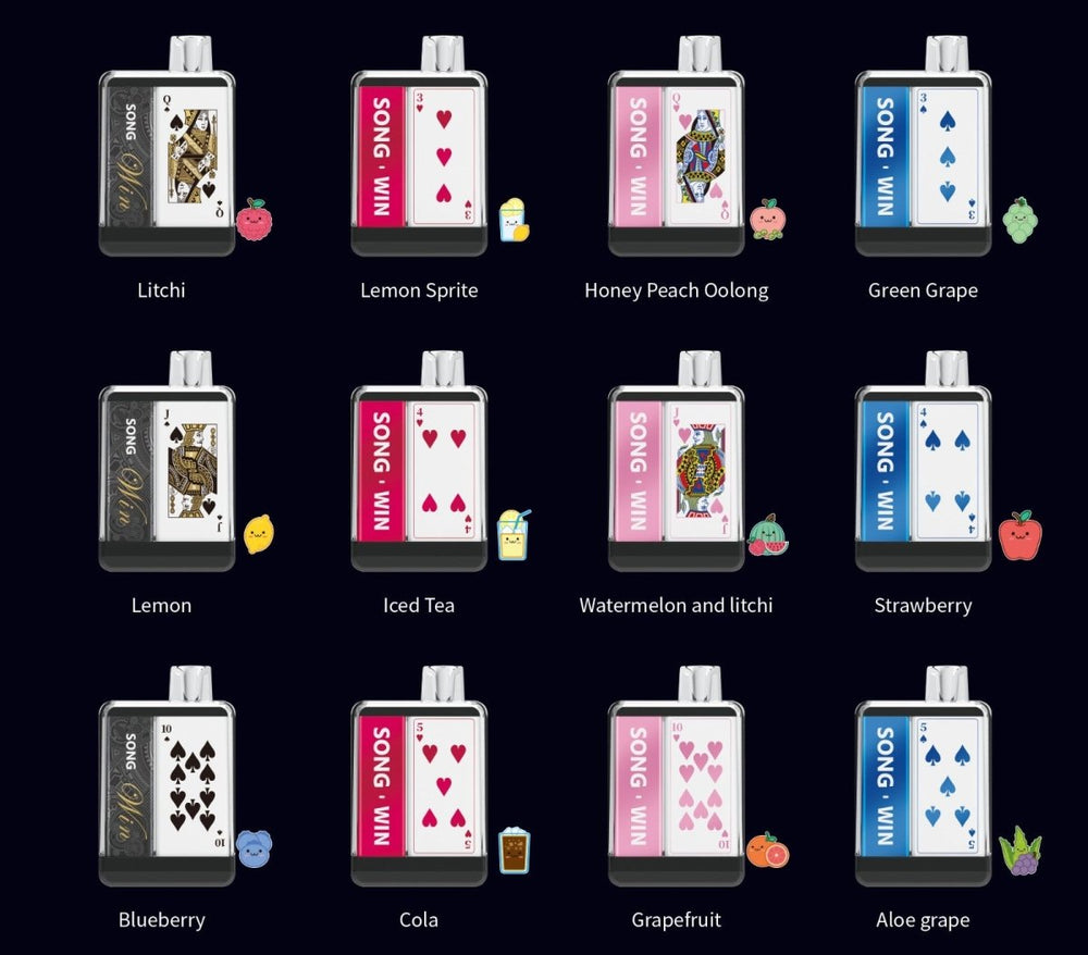 SONG Poker Y193C 6000 Puffs Disposable Vape Wholesale Vapz Vape Wholesale SONG Poker Y193C 6000 Puffs Disposable Vape Wholesale Vapz Vape Wholesale