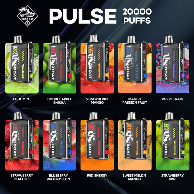 TUGBOAT Pulse 20000 Puffs Disposable Vape Wholesale Vapz Vape Wholesale TUGBOAT Pulse 20000 Puffs Disposable Vape Wholesale Vapz Vape Wholesale
