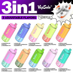 Vapsolo Triple 30000 Puffs Disposable Vape Wholesale - Vapz Vape Wholesale