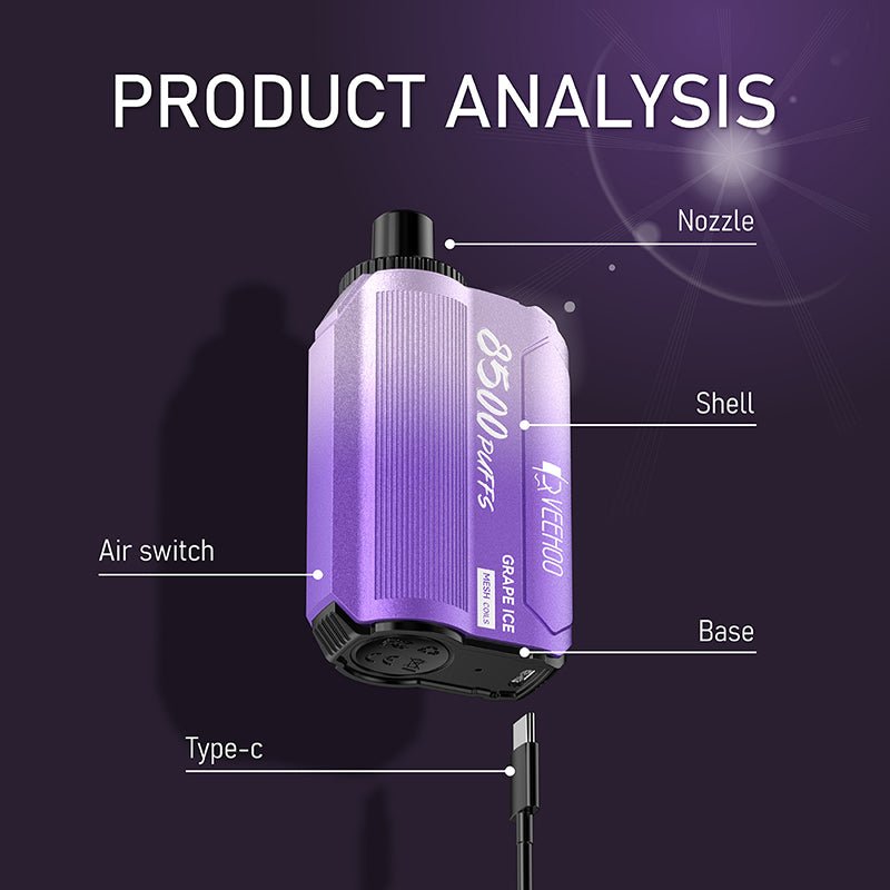 VEEHOO A17 8500 Puffs Disposable Vape Wholesale Vapz Vape Wholesale VEEHOO A17 8500 Puffs Disposable Vape Wholesale Vapz Vape Wholesale