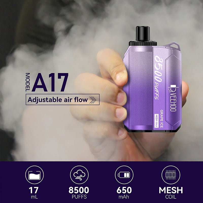 VEEHOO A17 8500 Puffs Disposable Vape Wholesale - [VapzVape]