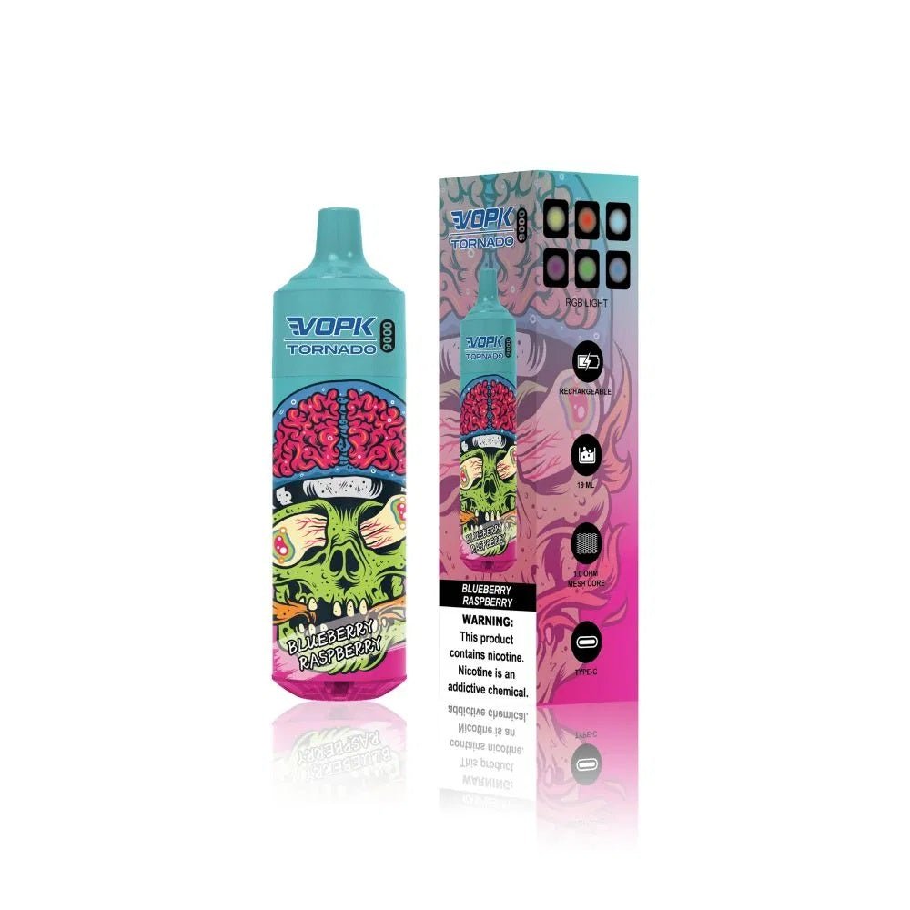 VOPK TORNADO 9000 Puffs Disposable Vape Wholesale - Vapz Vape Wholesale