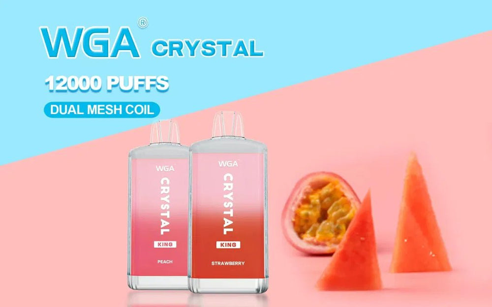 WGA CRYSTAL KING 12000 Puffs Disposable Vape Wholesale Vapz Vape Wholesale WGA CRYSTAL KING 12000 Puffs Disposable Vape Wholesale Vapz Vape Wholesale