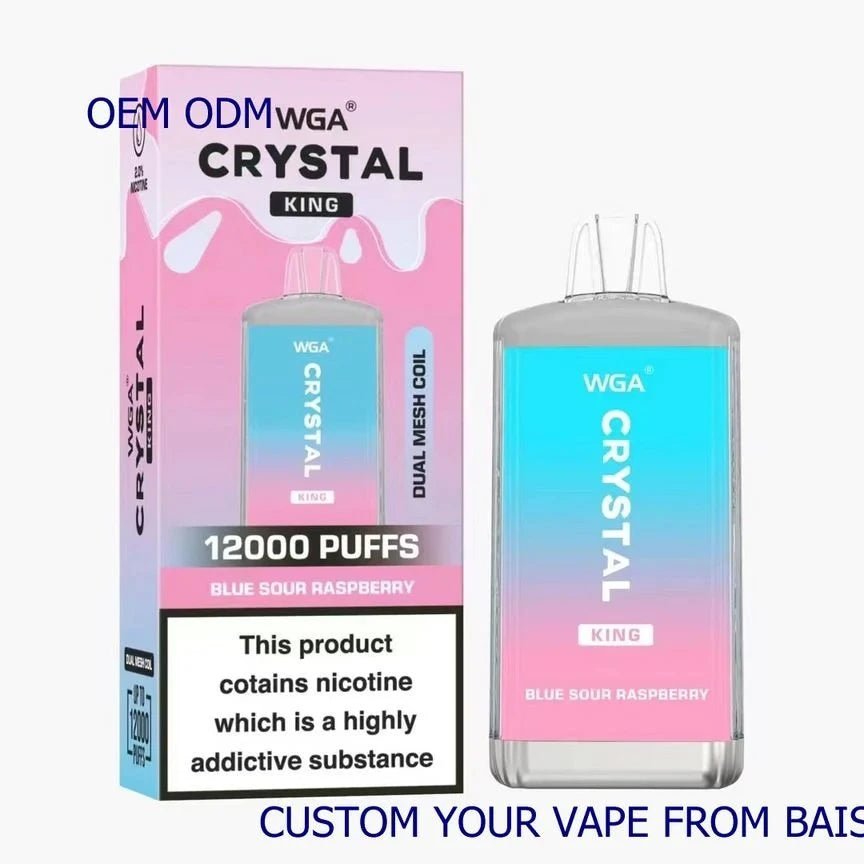 WGA CRYSTAL KING 12000 Puffs Disposable Vape Wholesale Vapz Vape Wholesale WGA CRYSTAL KING 12000 Puffs Disposable Vape Wholesale Vapz Vape Wholesale