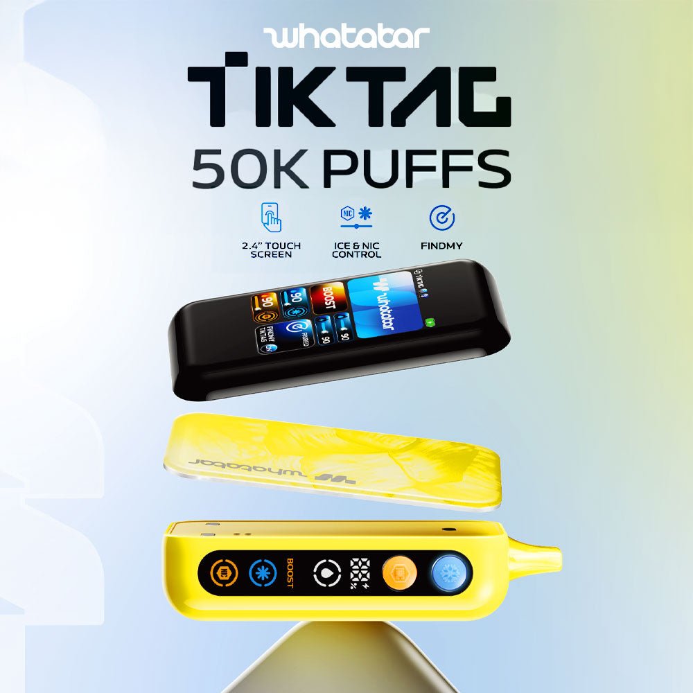 Whatabar Tik Tag 50000 Puffs Disposable Vape Wholesale - [VapzVape]